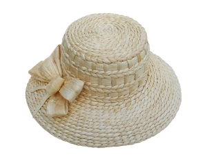 Sombreros de jacinto de agua para mujer, sombreros de moda hechos a mano de viaje, playa, Verano - Product Image 4