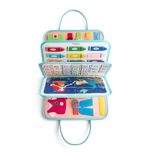 Giochi da Tavolo per Bambini Konig Libro Sensoriale in Feltro Giocattoli Educativi Montessori per l'Apprendimento dei Bambini - Product Image 1