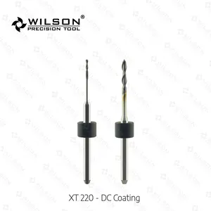 Frezen Burs Dc Diamond Carbon Cvd Coating Fit Voor XT-CERA 220 Machines-Cutting Zirconia Cadcam Bur