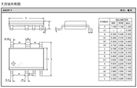 Silans Vente Chaude SDH7711BRN ASOP7 Package SMD Driver de Courant Constant LED Non-isolé à Réduction de Tension IC