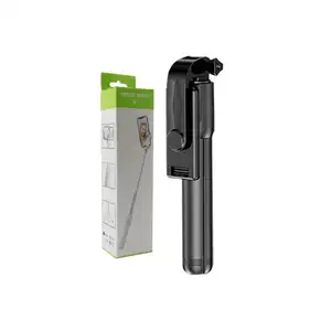 Mobile Phone Selfie Stick Mini Video Camera Stand Phone Tripod Holder Remote Control stick