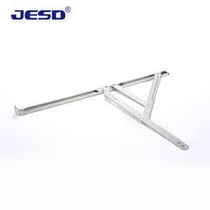 Large Building Material 22MM Square Groove Window Hinge Stainless Steel Friction Stay Arm Aluminum And UPVC Casement Window