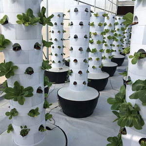 Tour hydroponique Offre Spéciale avec 60 trous de plantation et ensemble de pots Sowystem d'intérieur industriel de culture hydroponique - Product Image 2