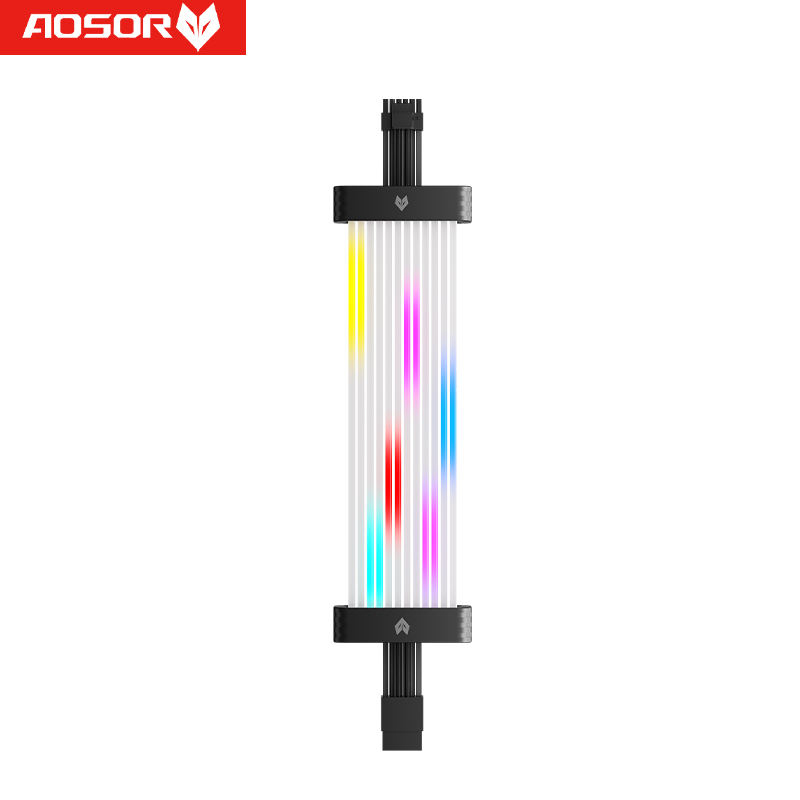 16-Pin Graphics Card Neon Cable Black [Controller Not Included]