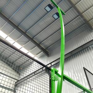 Terrain <span class=keywords><strong>de</strong></span> padel panoramique super durable 360° à vue complète, intérieur/<span class=keywords><strong>extérieur</strong></span>, pour hôtel en <span class=keywords><strong>bord</strong></span> <span class=keywords><strong>de</strong></span> <span class=keywords><strong>mer</strong></span> et centre sportif, base en béton - Product Image 3