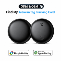 Traceur intelligent BLE à double système compatible avec Apple Find My et Google Find My Device, localisateur anti-perte étanche IP67