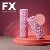 FX Profesyonel Köpük Rulo Spor Kas İyileşmesi Derin Doku Masajı Hareketlilik Eğitimi Yoga ve Fizik Tedavi için