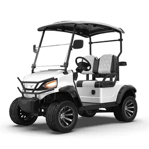 Skuter Golf elektrik 4 roda skuter Golf elektrik disetujui CE hukum jalan dengan kemudi daya