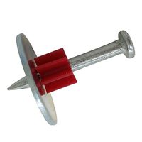 Clou de tir en acier de 25 mm avec rainure rouge, longue durée de vie, marque NBHC de Jiangsu - Clou de construction courant