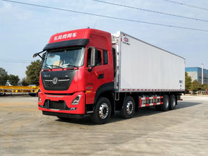 <span class=keywords><strong>Camion</strong></span> frigorifique Dongfeng 8X4 de fabrication chinoise pour le transport de fruits de mer et de produits surgelés - Product Image 1