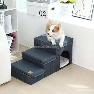 Vente chaude Portable Chat Stockage Étape <span class=keywords><strong>Maison</strong></span> <span class=keywords><strong>Chien</strong></span> Escaliers Pet <span class=keywords><strong>Rampe</strong></span> <span class=keywords><strong>pour</strong></span> Lit Canapé - Product Image 2