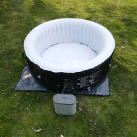 Nouvelle baignoire spa gonflable portable, bain à remous extérieur, spa gonflable à vendre