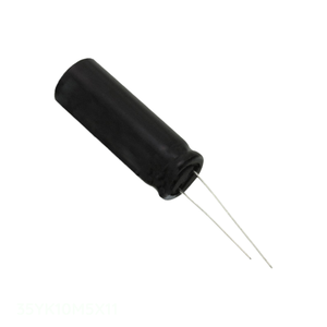 ตัวเก็บประจุแบบมีรูผ่านรูสำหรับ35YK10M5X11 10 uF เรเดียล th10 uF ขนาด20% 35V - Product Image 1