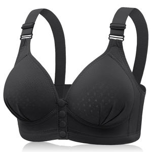 حمالة صدر جديدة للرضاعة بتصميم قوطي ومقاسات كبيرة، بأزرار أمامية، مريحة للأمهات، بدون أسلاك أو مغناطيس، ملابس داخلية نسائية - Product Image 2