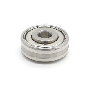 Rodamiento Rígido de Bolas de Acero Inoxidable 420 S608ZZ, Anillo Exterior No Estándar con Anillo Interior Elevado de Doble Cara, Venta al por Mayor - Product Image 1