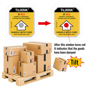 Preisgünstige Aufprall- und Kippindikatoren sowie Anti-Kipp-Etiketten für Lebensmittelverpackungen, Kratzfeste Aufkleber - Product Image 3