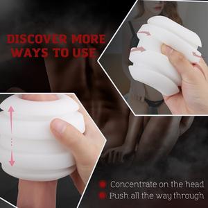 2024 새로운 성인 섹스 토이 남성 중공 자위 컵 인공 질 새로운 도착 남성 자위대 - Product Image 5