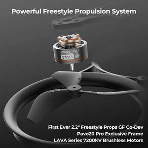 BETAFPV Pavo20 Pro Brushless Whoop Quadcopter 4K FPV Freestyle Shooting 1104 7200KV Motor 2-3S 20A 450-650mAh Kits de drones - Product Image 3