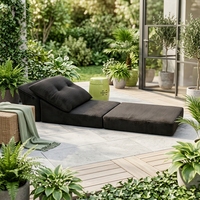 Canapé-lit modulaire sectionnel en mousse compressée et ressorts ensachés, à haute résilience, personnalisable, convertible et pliable