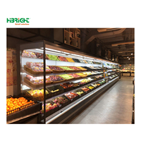 Refroidisseur de congélateur d'affichage commercial de supermarché d'étalage vertical enfichable avec la porte en verre 3
