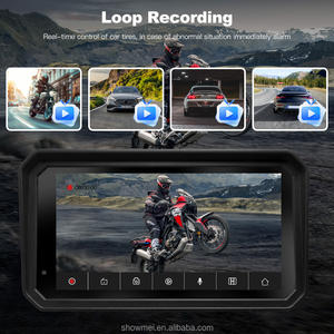 6 Inch Waterproof Cameras Motorcycle Wireless Carplay Android Auto DVR Recorder Touch Screen Smart Multimedia Player - Product Image 5