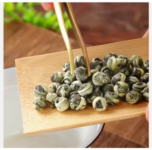 Thé blanc chinois de qualité supérieure Bai <span class=keywords><strong>Bo</strong></span> jasmin <span class=keywords><strong>Dragon</strong></span> perle Super qualité thé en feuilles mobiles dans une <span class=keywords><strong>bo</strong></span>îte sac ou emballage de bouteille - Product Image 2