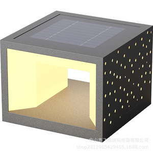 Lampes solaires en acier inoxydable pour piliers, 5-7W, étanches, pour portail extérieur, jardin, cour - Product Image 5