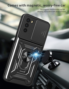 Protector de cámara de ventana deslizante, funda de teléfono con soporte de anillo magnético para Motorola Moto G31 G41 G51 <span class=keywords><strong>G71</strong></span> 5G - Product Image 6