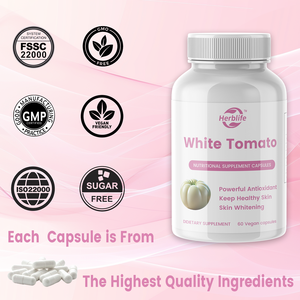 Nouveau produit HACCP : Capsules de tomate blanche de qualité alimentaire, capsules de tomate cristalline pour le blanchiment de la peau - Product Image 4