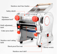 220v/110v électrique en acier inoxydable petites nouilles faisant la Machine presse à pâte commerciale fabricant de pâtes
