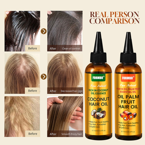 Spray de Aceite Capilar Herbal Suavizante Esencial para Cabello Seco y Encrespado, Mejora el Brillo y la Suavidad del Cabello - Product Image 3