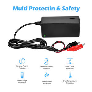 Cargador de Batería de Plomo-Ácido de 24V 2A para Baterías SLA <span class=keywords><strong>AGEM</strong></span> GEL con Protección Contra Retorno de Corriente, Cargador de Batería de Plomo-Ácido de 29.4V 24V - Product Image 3