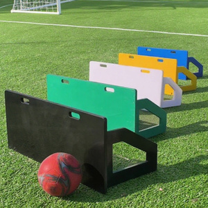 ZSPE personnalisé résistant à l'usure uhmwpe équipement d'entraînement de football portable planche de rebond football <span class=keywords><strong>mur</strong></span> de passage - Product Image 4