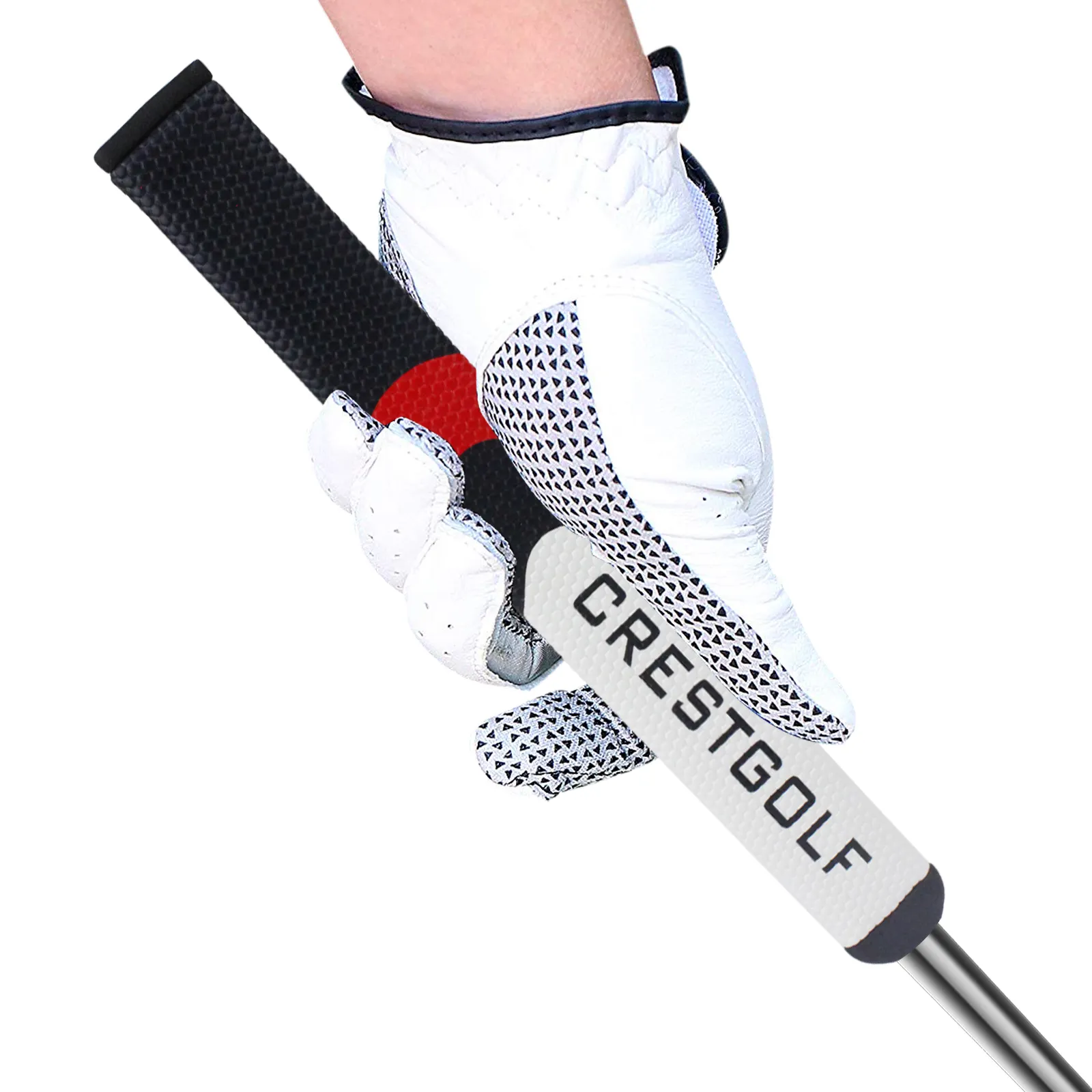 Crestgolf Middelgrote Antislip Aangepaste Pu-Hoes Golfclub Putter Grepen