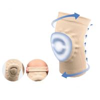 Manchons de soutien du genou de volley-ball respirants de compression personnalisés Genouillères en gel de rotule en silicone pour la danse