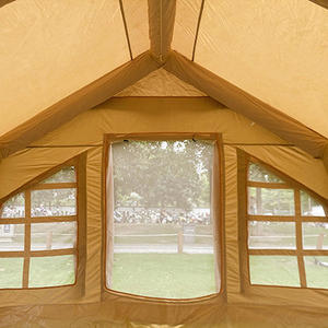 आउटडोर निर्माण स्थलों के लिए बड़े पैमाने पर वाटरप्रूफ ऑक्साइड टेंट पोर्टेबल स्वचालित इंफ्लेटेबल कैंटर - Product Image 5