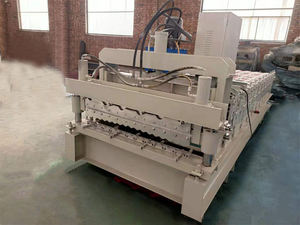 フィリピンマレーシアルーフショップロール成形機ダブルレイヤーIbr段ボール屋根パネル製造機 - Product Image 3