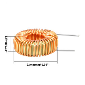 Inductor Magnético Toroidal de Alambre Monocapa Enrollado, 10mH 3A, Bobina de Inductancia de Alta Capacidad de Corriente, Hecho en China Continental - Product Image 3