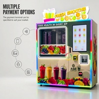 Distributeur automatique de smoothies Easyfun, smoothies frais pressés à froid, machine à smoothies en libre-service