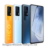 Smartphone VIVO IQOO Neo 5 5G d'origine, chargeur super rapide 66W, double carte SIM, téléphones Android, processeur octa-core, nouveaux téléphones portables