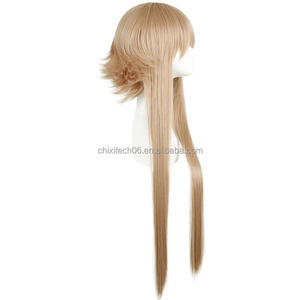 Peluca de cosplay de Gumi, la Come Alma, del circo Main Saint Da's Death Line, color marrón claro con cabello hacia arriba, 236 - Product Image 3