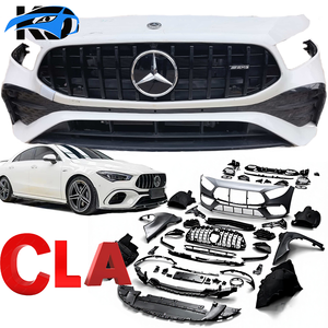 Kit de carrosserie large pour voiture, neuf, de rechange, fabriqué en Chine, kit de conversion large pour pare-chocs avant pour Mercedes Benz W177 A35 A35L A45 AMG 2019-2024 - Product Image 1