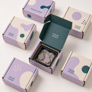 Caja de Cartón Corrugado Personalizada con Logotipo OEM SHINY, con Pegatinas Troqueladas para Envíos de <span class=keywords><strong>Calzado</strong></span> de Lujo - Product Image 1