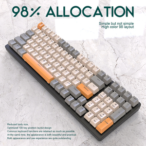 Teclado Mecánico para Juegos K3 RGB de 100 Teclas, Intercambiable en Caliente, NKRO, Tipo-C, Cableado, Tamaño Completo, Teclas Personalizadas - Product Image 5