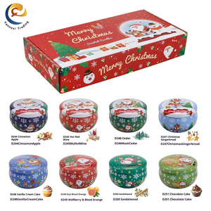 Decorazione squisita e adorabile candela di gioielli di caramelle portatile fragranza di lunga durata candela profumata di Natale - Product Image 2