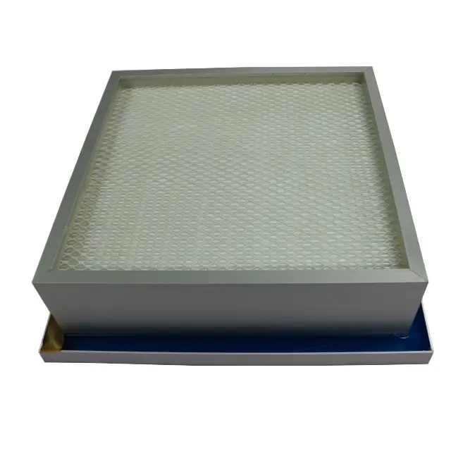 Austauschbare H14 Fiberglas-Gel-Dichtungs-Reinigungsraum-HEPA-Luftfilter für laminierten Luftstromkapuze