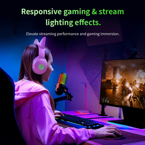 Microphone de streaming USB Razer Seiren V3 Chroma RGB pour diffusion, enregistrement, jeux, podcast et diffusion en direct - Product Image 3