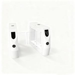 Controlador de Acceso con Torniquete Óptico y Sistema de Rodillos Ópticos para Control de Seguridad Peatonal en Edificios de Oficinas, Centros Comerciales y Villas - Product Image 2