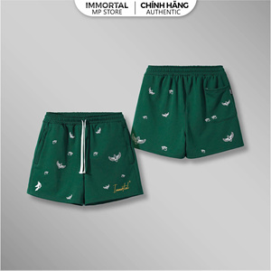 Échantillon gratuit Short en maille pour hommes Conception personnalisée Fitness Athlétique Workout Gym Streetwear décontracté 100% coton Approvisionnement d'usine du Vietnam - Product Image 3