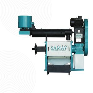 SAMAY EXPELLER Commercial 9 Bolt <b>Oil</b> Expeller 5 Ton/Day Capacity Automatic Three Phase Mild Steel Multi Seed Extraction <b>Machine</b> - Product Image 1